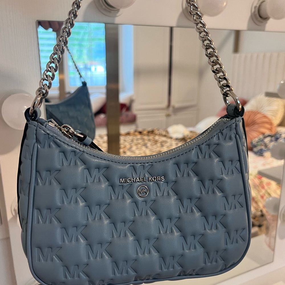Michael Kors Blue Shoulder Bag